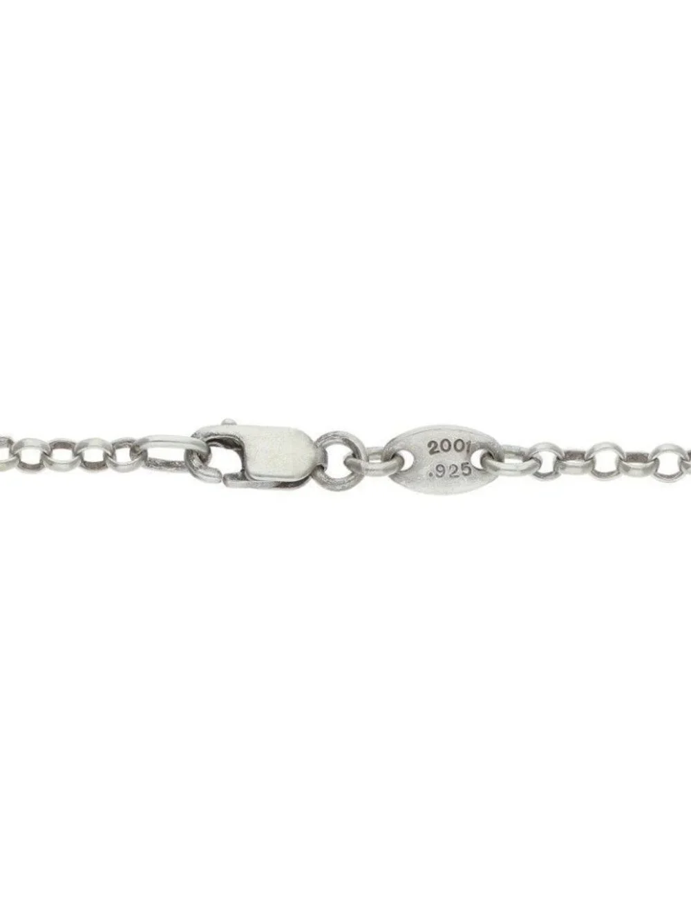 Chrome Hearts Neckchain Roll Chain Silver Necklace